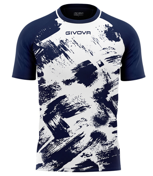 Givova Shirt Art Interlock 4XS-3XL│Wit-Navy