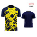 Givova Shirt Art Interlock 4XS-3XL│Geel-Navy Givova Shirt Art Interlock 4XS-3XL│Geel-Navy