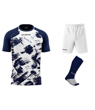 Givova Zaalvoetbalset Art │Wit-Wit-Navy