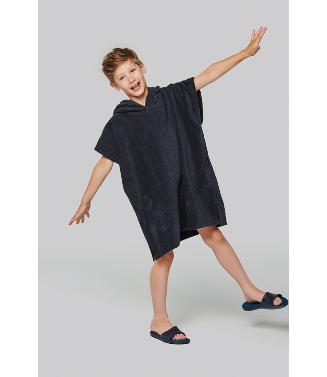 Proact Kinder Poncho met Capuchon van badstof
