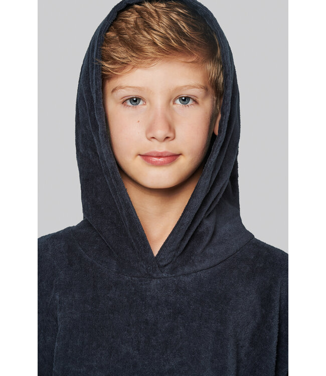 Proact Kinder Poncho met Capuchon van badstof