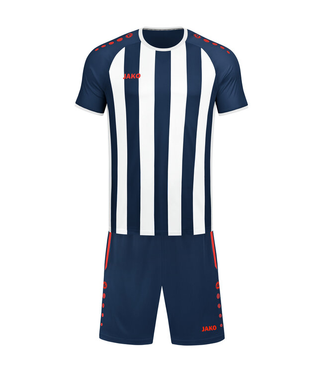 JAKO Zaalvoetbalset Inter│Navy-Wit-Flame