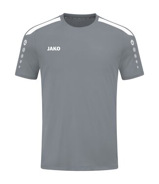 JAKO Shirt Power | Steengrijs-Wit