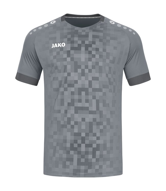 JAKO Shirt Pixel|Steengrijs