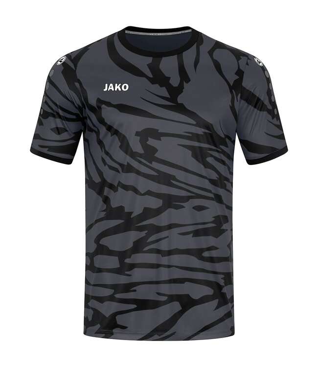 JAKO Shirt Animal|Antraciet-Zwart-Wit