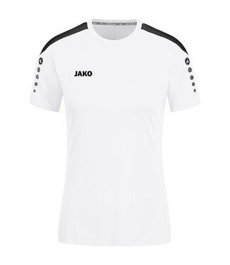 JAKO Shirt Power Dames | Wit-Zwart