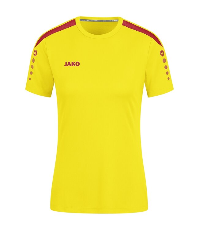 JAKO Shirt Power Dames |Citroen - Rood