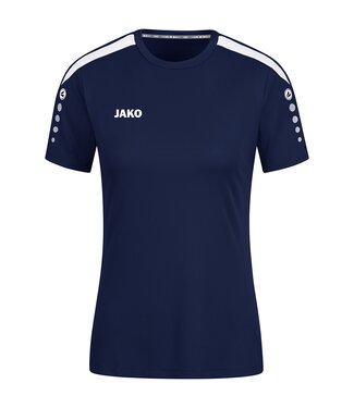 JAKO Shirt Power Dames |Marine - Wit