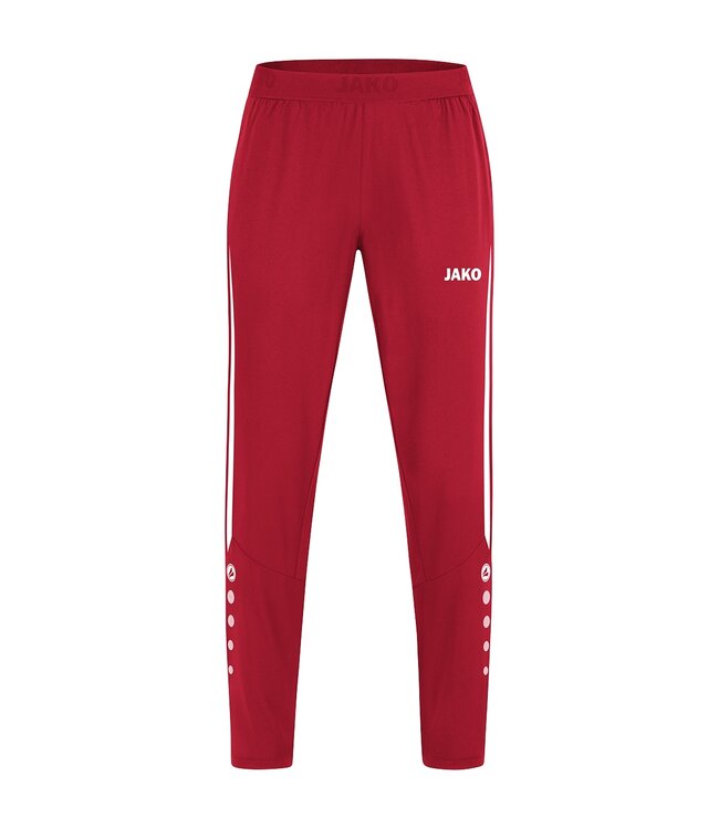JAKO Jako vrijetijdsbroek Power│Kids - Uni - Dames│Rood-Wit