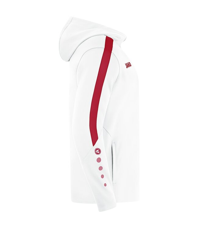 JAKO Jako Jas met Kap Power│Kids - Uni - Dames│Wit-Rood