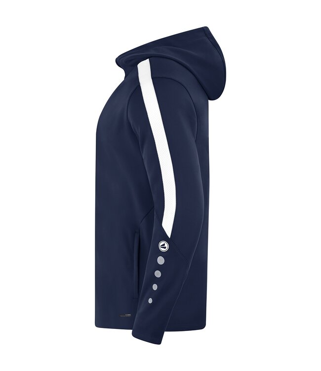 JAKO Jako Jas met Kap Power│Kids - Uni - Dames│Marine - Wit