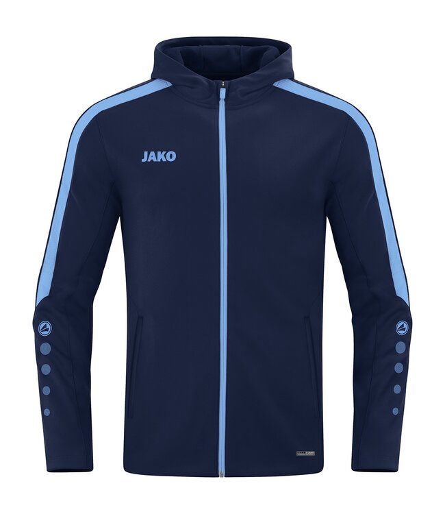 JAKO Jako Jas met Kap Power│Kids - Uni - Dames│Marine - Hemelsblauw