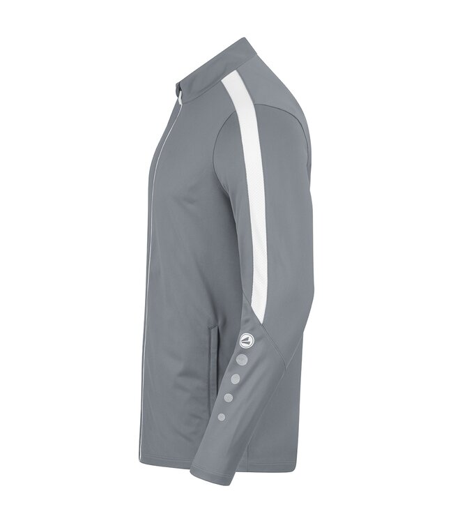 JAKO Jako Polyestervest Power│Kids - Uni - Dames│Steengrijs - Wit