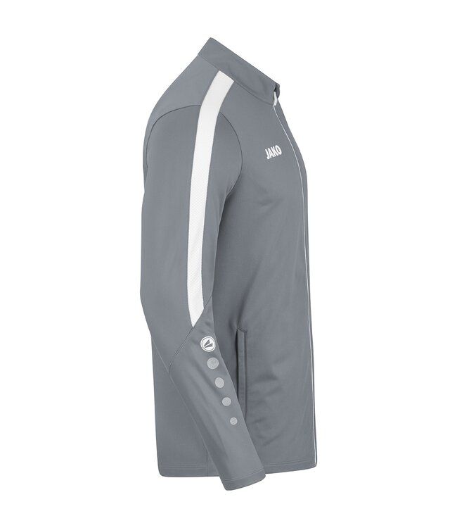 JAKO Jako Polyestervest Power│Kids - Uni - Dames│Steengrijs - Wit