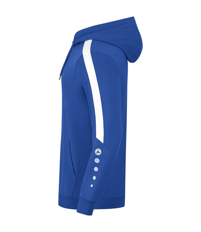 JAKO Jako sweater met Kap Power│Kids - Uni - Dames│Royal - Wit