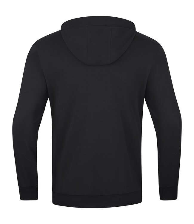 JAKO Jako sweater met Kap Power│Kids - Uni - Dames│Zwart - Wit