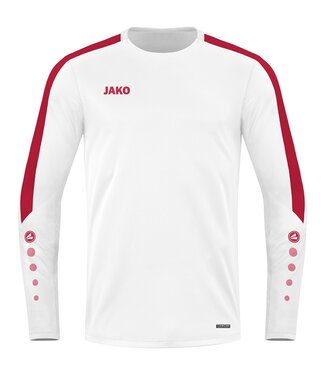 JAKO Jako sweater Power│Kids - Uni │Wit - Rood