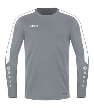 JAKO Jako sweater Power│Kids - Uni │Steengrijs - Wit