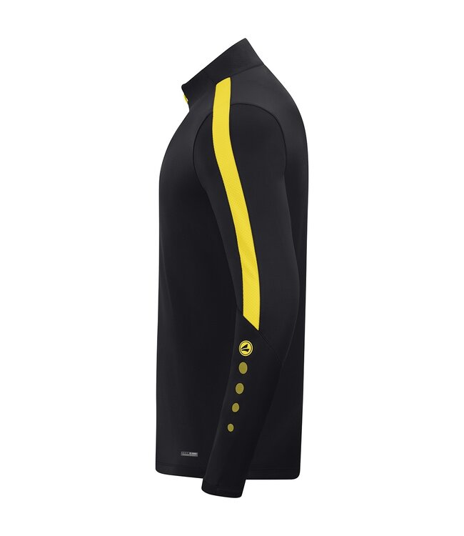 JAKO Jako ZIP TOP Power│Kids - Uni │Zwart - Citroen