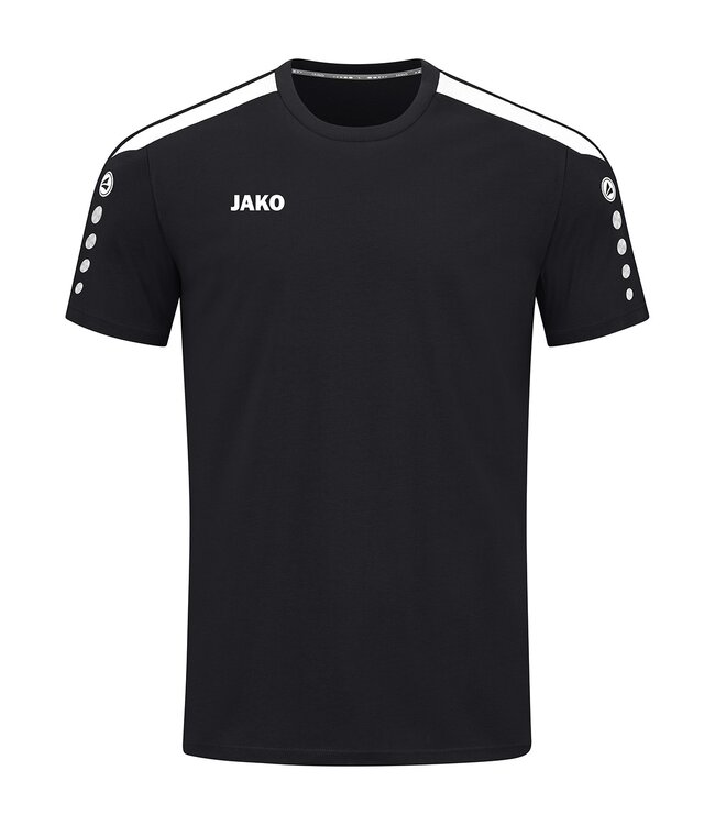 JAKO Shirt T-Shirt Power | Zwart - Wit