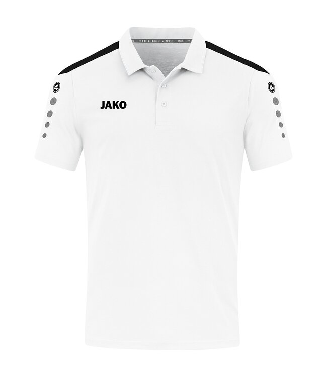 JAKO Polo Power | Wit - Zwart