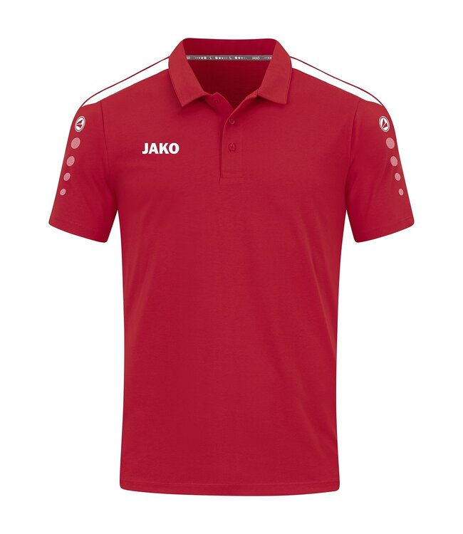 JAKO Polo Power | Rood - Wit