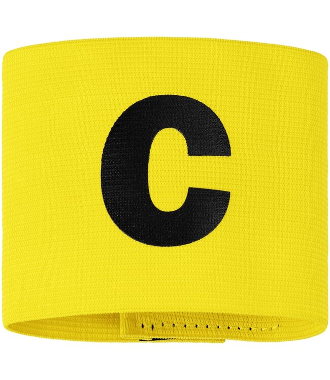 JAKO Aanvoerdersband Classico met opdruk C | junior en senior | Citroen