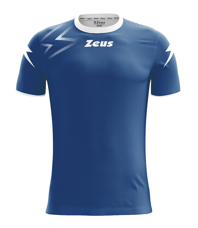 Zeus Shirt Mida │Royalblue-wit