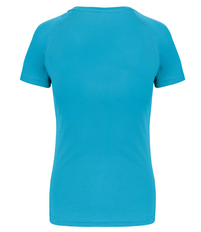 Proact Sportshirt Basic Dames - Light Turquoise