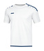 JAKO OP = OP SALE LAATSTE SHIRTS STRIKER 2.0 WIT- NAVYBLUE