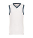 Proact Basketbal University Tanktop | Uni | Wit -Zwart