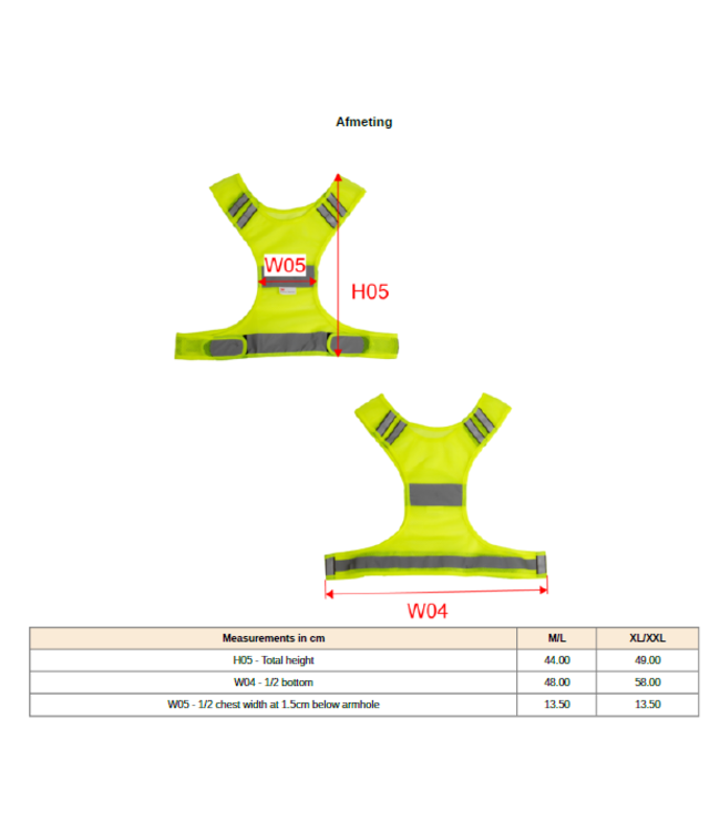 Proact Running veiligheidsvestje | Fuchsia