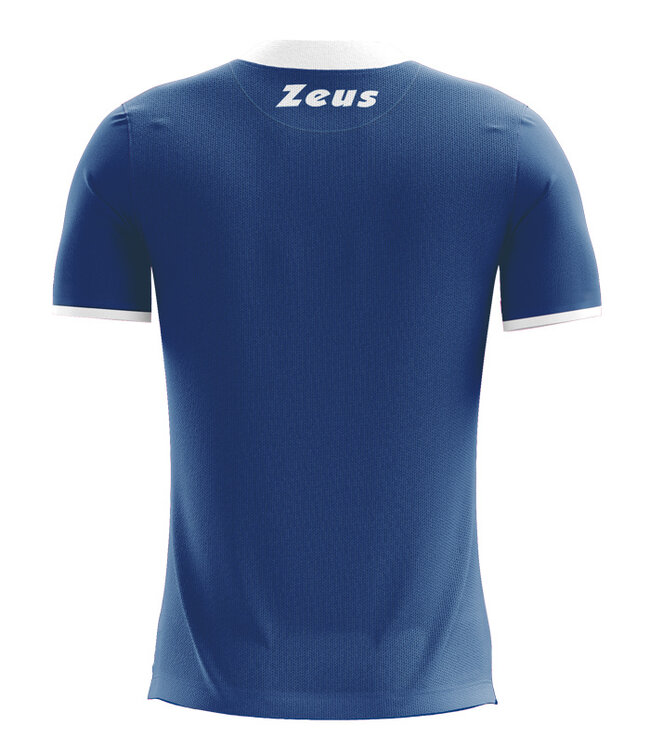 Zeus Shirt Mida │Royalblue-wit