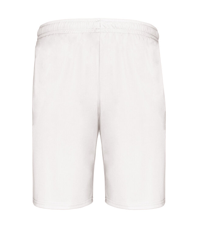 Proact Sportshort Basic Uni voor Kids en Adults│WIT