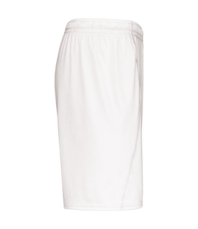 Proact Sportshort Basic Uni voor Kids en Adults│WIT