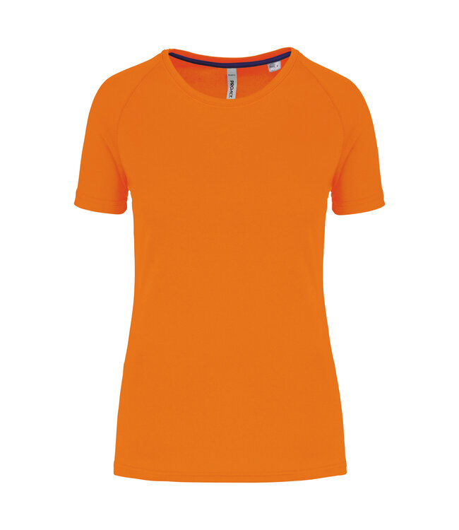 Proact ECO friendly Sportshirt Dames Fluo oranje