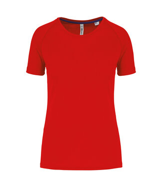 Proact ECO friendly Sportshirt Dames Rood