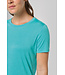 Proact Triblend Sportshirt Dames | Turquoise Blue Heather