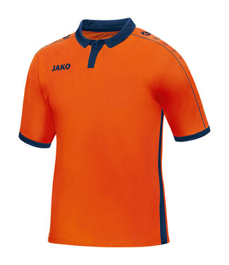 JAKO Shirt Derby Flame-Navy | Maat XL