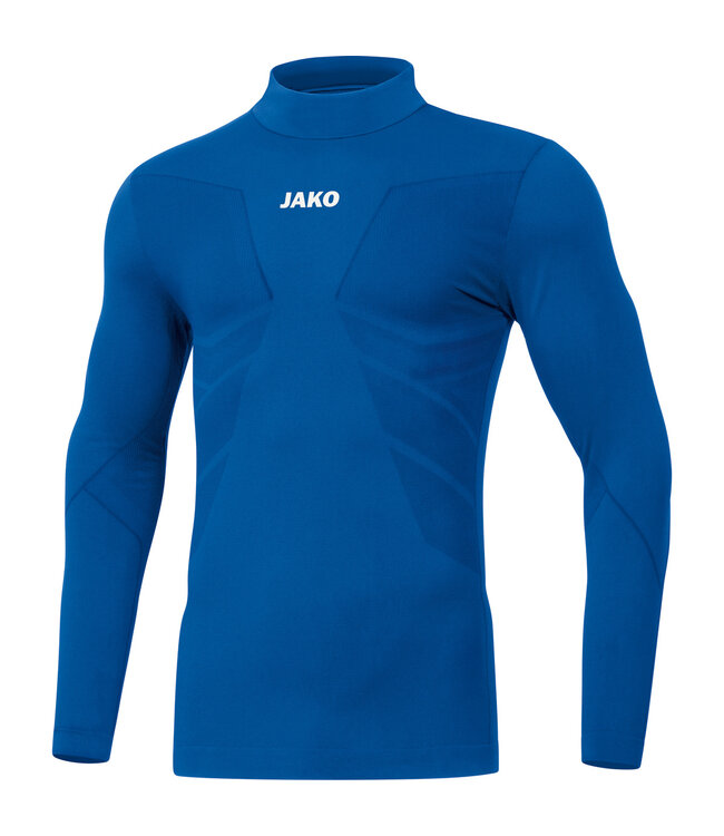 JAKO Longsleeve Turtleneck comfort 2.0 v.a. maat 3XS | Royalblue