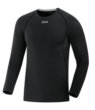 JAKO Longsleeve compression 2.0 ADULTS | Zwart