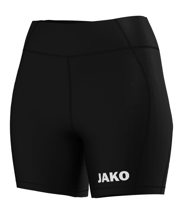 JAKO Short Indoor Tight Power Meisjes en Dames |  Zwart