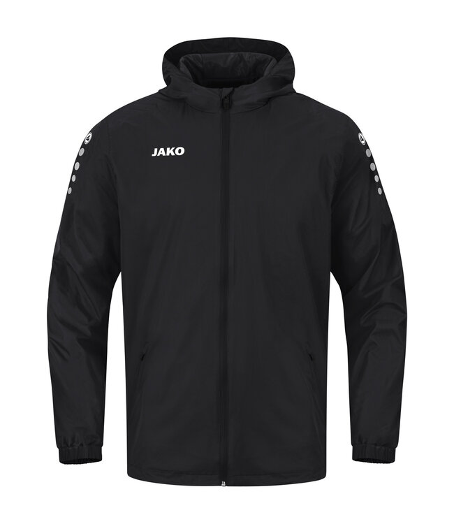 JAKO Regenjas Team 2.0 | Kids & Uni | Zwart