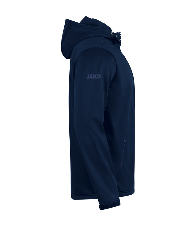JAKO Jako Softshell jas met kap Kids | Marine