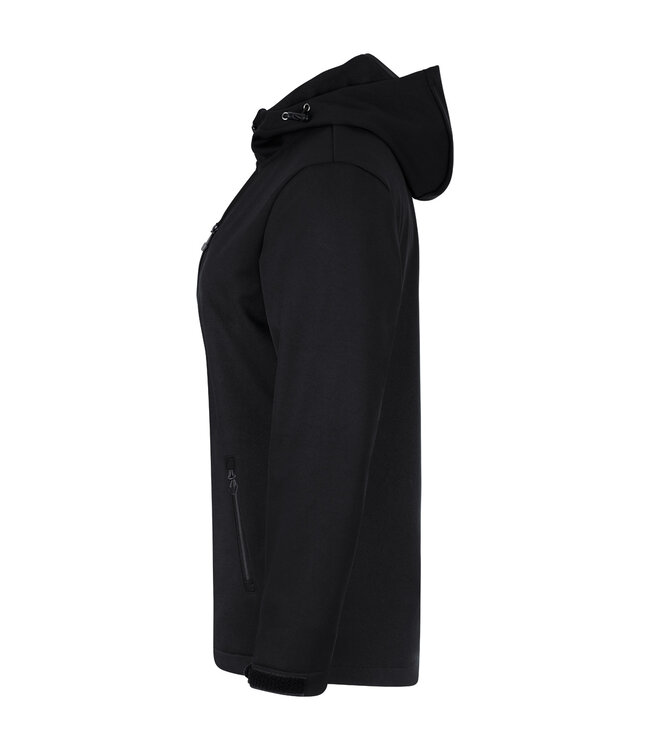 JAKO Jako Softshell jas met kap Dames | Zwart