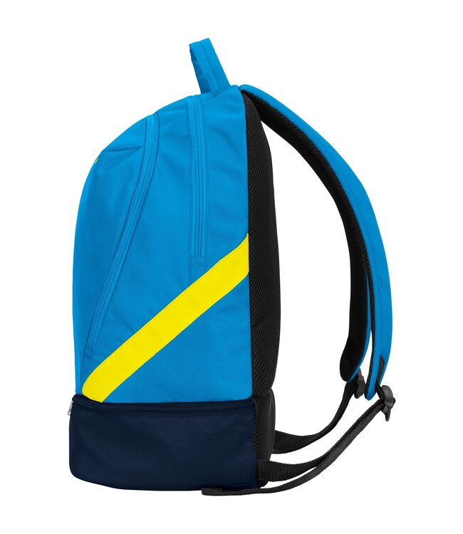 JAKO Rugtas Iconic incl. apart bodemvak│Jakoblauwl - Marine - Fluogeel
