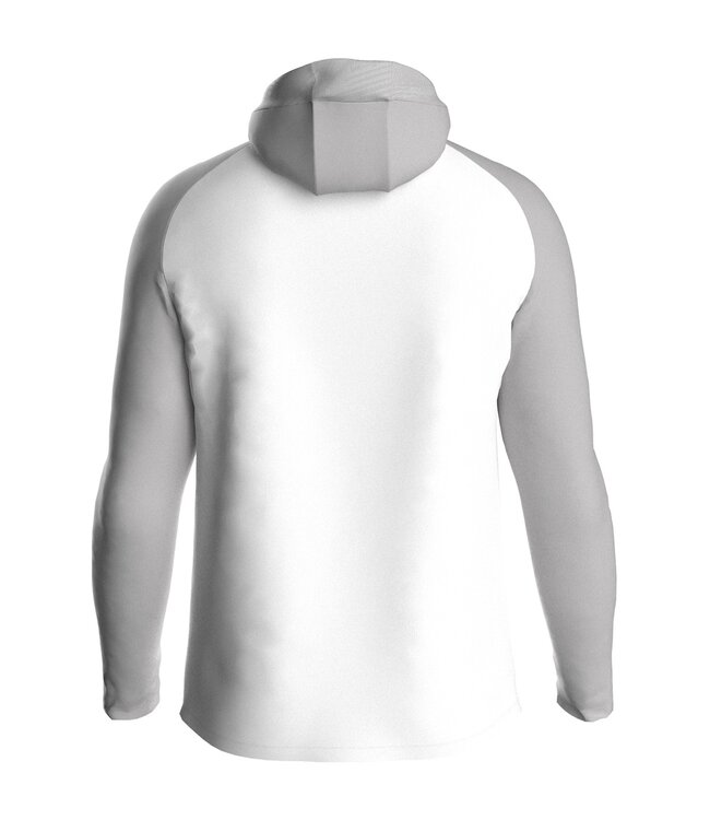 JAKO Jako Jas met Kap Iconic | Kids - Uni - Dames│Wit - Zachtgrijs - Antra Light