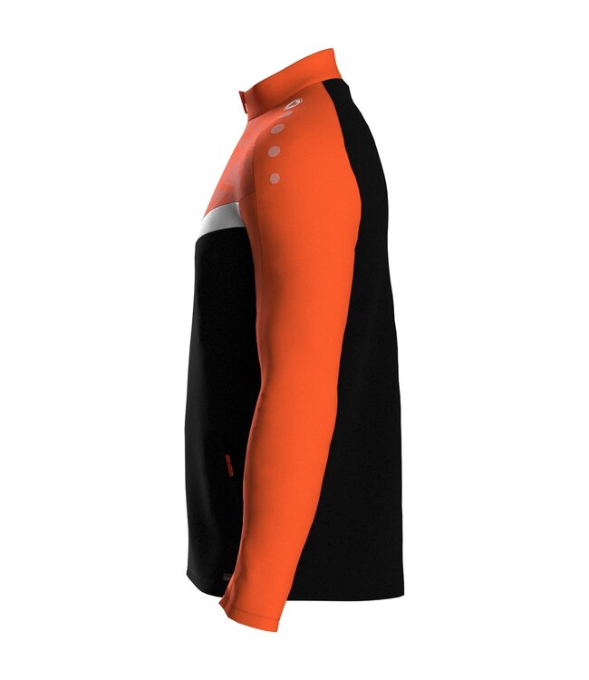 JAKO Jako Polyestervest Iconic | Zwart - Fluo oranje