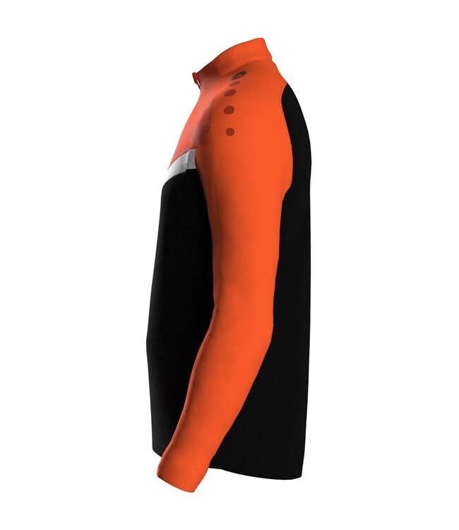 JAKO Jako ZIP TOP Iconic | Kids-Uni | Zwart - Fluo oranje
