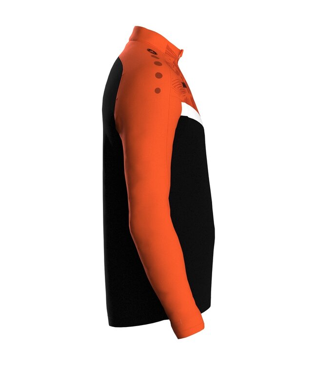 JAKO Jako ZIP TOP Iconic | Kids-Uni | Zwart - Fluo oranje